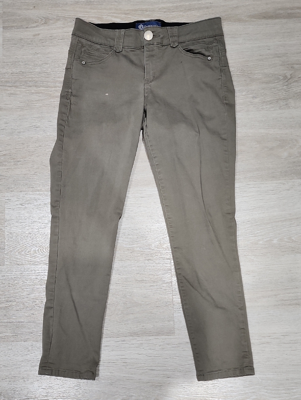 Democracy Olive Green Skinny Pants